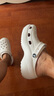 卡駱馳（crocs）經(jīng)典云朵clog洞洞鞋女鞋戶外涼鞋拖鞋厚底涼拖 206750-100 W7 曬單實(shí)拍圖