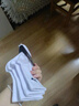 李寧（LI-NING）運動(dòng)襪 跑步襪籃球襪羽毛球襪防臭抗菌吸汗中筒棉襪子 白色3雙 XL （42-46） 曬單實(shí)拍圖