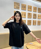 MLB YYDS短袖T恤男女裝25年夏季新款ny寬松時(shí)尚半袖小logo休閑打底衫衣服 紐約洋基隊(duì)/黑色 L 175/96A 曬單實(shí)拍圖