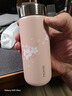 MOMOCONCEPT咖啡杯櫻花迷你保溫杯女士高顏值momo可愛便攜小容量水杯200ml 曬單實(shí)拍圖