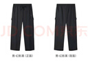 駱駝（CAMEL）休閑戶外登山褲男防潑水直筒工裝褲 J14CA6L6645 幻影黑 M 曬單實拍圖