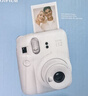 富士（FUJIFILM）立拍立得mini12拍立得相機相紙一次成像拍照生日送禮物Mini12 繡球藍 國際版七夕禮物 曬單實(shí)拍圖