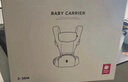 babycare腰凳嬰兒背帶多功能減震四季抱娃神器解放雙手透氣輕薄款卡斯爾灰 曬單實(shí)拍圖