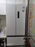 美的（Midea）418法式多門四開門電冰箱超薄平嵌小戶型家用冰箱一級(jí)能效國家補(bǔ)貼20%大容量無霜MR-418WFPE白色 曬單實(shí)拍圖