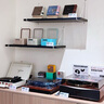 賽塔林（syitren）R300復古CD機高音質(zhì)CD播放機藍牙聽(tīng)專(zhuān)輯純播放器隨身聽(tīng)便攜式 木紋色+木支架+音頻線(xiàn) 曬單實(shí)拍圖