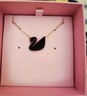 施華洛世奇（SWAROVSKI）【經(jīng)典爆款】SWAN 大號黑天鵝項鏈女送女友七夕情人節生日禮物女 曬單實(shí)拍圖
