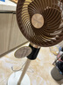 創(chuàng  )維【全屋驅蚊】空氣循環(huán)扇家用電風(fēng)扇落地扇2025新款大風(fēng)量語(yǔ)音遙控輕音節能臥室小風(fēng)扇Q522 白咖色 曬單實(shí)拍圖