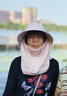 361°遮陽(yáng)帽防曬帽子女夏季防紫外線(xiàn)遮臉可拆護頸漁夫帽釣魚(yú)登山太陽(yáng)帽 【360°環(huán)繞遮擋】米白-護頸可拆 曬單實(shí)拍圖