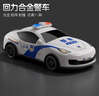 索迪兒童玩具男孩警車合金玩具車保時(shí)捷小汽車模型仿真回力車生日禮物 曬單實(shí)拍圖