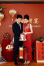枝己秀禾服新中式旗袍2025新款婚紗新娘主紗高檔敬酒服結(jié)婚禮服婚服 金枝（僅女裝） S 曬單實拍圖