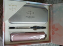派克（PARKER）鋼筆簽字筆 七夕禮物 教師節(jié)禮物 時(shí)尚生日禮物伴手禮AI定制賀卡 威雅XL櫻花粉特別款禮盒 曬單實(shí)拍圖