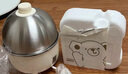 小熊（Bear） 煮蛋器 小型家用電蒸鍋智能定時不銹鋼蒸蛋器自動斷電蒸鍋雞蛋羹迷你雞蛋器易操作 單層 【旋鈕定時+304不銹鋼】ZDQ-B07C3 曬單實(shí)拍圖