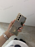 樂(lè)比億三星w25手機(jī)殼折疊屏w25心系天下新款保護(hù)套hh中軸鉸鏈全包Galaxy殼膜一體電鍍超薄透明防摔男外殼 高清款「香檳金」AR康寧膜*鉸鏈全包 曬單實(shí)拍圖