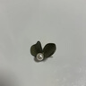Qlady不對稱蝴蝶耳釘女2024年新款高級感氣質(zhì)仿珍珠耳環(huán)女輕奢銀針耳飾 曬單實拍圖
