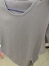 森馬（Semir）短袖t恤女短款緊身夏季圓領(lǐng)正肩上衣V領(lǐng)收腰套頭衫109324100003 曬單實(shí)拍圖