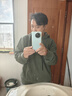 森馬（Semir）[衛(wèi)衣合輯]衛(wèi)衣男簡約百搭男士衛(wèi)衣通勤外套男潮流中性衛(wèi)衣情侶款 [E款]豆沙綠40051 L 曬單實拍圖