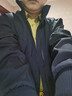 YIMENGTO伊門(mén)駝美式ma1飛行夾克外套男春秋季cleanfit短款寬松痞帥立領(lǐng)棒球服潮 藏青色 XL 適合135-150斤 曬單實(shí)拍圖