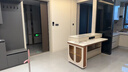 金御匯奶油風島臺餐桌一體可旋轉伸縮家用巖板中倒臺廚房多功能吧臺桌 1.6米平面島臺柜+1.8米餐桌 曬單實拍圖