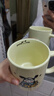 馬克杯高顏值ins風(fēng)陶瓷杯卡通咖啡杯辦公室家用早餐喝水杯子可愛(ài) 飛機(jī)狗狗陶瓷杯 曬單實(shí)拍圖