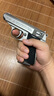 HY高定ppk-64可拆卸發(fā)射器成人黃河童年玩具收藏教課模型男孩禮物 黑鷹5.0 ppk全金 鎢鋼款 高定6mm版 曬單實拍圖