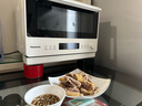 松下（Panasonic）【國家補(bǔ)貼20%】萬食爐微波爐家用智能微蒸烤一體機(jī)平板式多功能烤箱空氣炸臺(tái)嵌兩用一級能效 米白28L【復(fù)合微蒸烤炸】DS285 曬單實(shí)拍圖