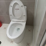 恒潔（HEGII）馬桶 家用虹吸式大沖力坐便器 速?zèng)_節(jié)水防臭 靜音降緩蓋板 包安裝 【三坑距】一級(jí)水效HC0513PT 305坑距（適用300-345mm） 曬單實(shí)拍圖