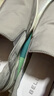 百麗透氣休閑布鞋男25款夏一腳蹬懶人鞋A2095BM5 灰色 42 曬單實(shí)拍圖