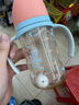 貝親（Pigeon）PPSU雙把手防脹氣奶瓶240ml 叢林小兔 M號(hào)奶嘴 3月+ AA218 曬單實(shí)拍圖