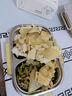 安買 兩分格304不銹鋼飯盒帶湯碗1000ml 上班族保溫飯盒便當盒S1826黃 曬單實拍圖