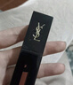 圣羅蘭（YSL）黑管鏡面愛心唇釉610口紅滋潤化妝品生日禮物送女友 曬單實拍圖