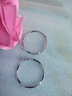 伊燦歐美時(shí)尚氣質(zhì)耳圈高級感耳飾2025年新款爆款大圈圈耳環(huán)女百搭耳釘 歐美時(shí)尚氣質(zhì)銀色耳圈 曬單實(shí)拍圖