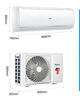 海爾（Haier）【國家補貼20%】壁掛式空調大一匹/1.5匹新一級能效冷暖WIFI智控自清潔節能家用臥室掛機以舊換新 大1匹 一級能效 變頻冷暖丨光感送風(fēng) 曬單實(shí)拍圖