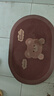 布迪思浴室地墊吸水入戶(hù)廚房衛(wèi)生間廁所進(jìn)門(mén)口防滑腳墊家用墊子60*40CM 曬單實(shí)拍圖