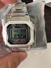 卡西歐（CASIO）手表男G-SHOCK經(jīng)典小方塊小銀塊電子表送男友禮物GMW-B5000D-1PRT 曬單實(shí)拍圖