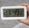 得力（deli）兒童節禮物充電電子鬧鐘背光家用學(xué)生兒童溫濕度計床頭鐘開(kāi)學(xué)升學(xué)必備白 LE103A開(kāi)學(xué)必備禮物 曬單實(shí)拍圖