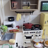若來(lái)（Rolife）超級世界漢堡店diy手工小屋積木拼裝玩具兒童生日禮物女孩 曬單實(shí)拍圖