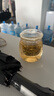Glasslock 玻璃茶杯耐熱水杯茶水分離過(guò)濾杯家用辦公室男女專(zhuān)用泡茶杯350ml 曬單實(shí)拍圖