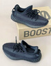阿迪達斯YEEZY350黑瑪瑙椰子夏日透氣青少年學(xué)生運動(dòng)休閑鞋 36.5 曬單實(shí)拍圖