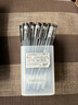 愛好（AIHAO）全針管簽字筆0.5mm三角桿大容量黑色碳素筆學(xué)生巨能寫水性筆60支 47930 曬單實拍圖