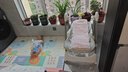 卡卡曼寶寶餐椅嬰兒搖搖椅二合一兒童餐椅多功能0-6歲可坐可躺折疊桌椅 摩灰【搖搖椅+可坐可躺+萬向輪】 嬰幼兒可折疊餐桌椅搖椅二合一 曬單實(shí)拍圖