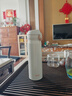 膳魔師（THERMOS）保溫杯500ml男女士兒童水杯子七夕情人節(jié)教師節(jié)禮物JNL-502珍珠白 曬單實拍圖