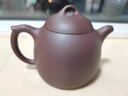 漢帝唐韻宜興紫砂壺泡茶茶壺國工楊軍保純手工黑墩頭泡茶具秦權容量320c 曬單實(shí)拍圖
