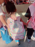 TigerFamily虎米兒童書(shū)包幼兒園3-6歲護脊背包寶寶新年禮物高顏值可愛(ài)男 彩虹皇國 曬單實(shí)拍圖