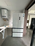 美的（Midea）M60系列550雙系統超薄嵌入一級能效自帶制冰機法式多門(mén)風(fēng)冷無(wú)霜智能家用冰箱以舊換新 國家補貼20% 曦云白 美的機皇 曬單實(shí)拍圖