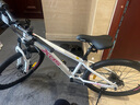 喜德盛兒童自行車(chē)小王子變速車(chē)7速青少年學(xué)生通勤運動(dòng)騎行單車(chē) 白粉色  曬單實(shí)拍圖
