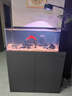 森森（SUNSUN）原生態(tài)溪流缸魚(yú)缸造景家用原生缸客廳超白玻璃底濾魚(yú)缸包安裝 紳士灰-專(zhuān)業(yè)款 升級底濾（雙重滴濾盒） 1米長(cháng)47.6cm寬40cm缸高+85cm柜高 曬單實(shí)拍圖