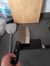懷音家居日用龍泉菜刀套裝鋒利免磨特快鎢鋼刀廚房刀具家用手工鍛打老式砍骨刀 [龍泉鍛打]原木柄菜刀 60°以上110mm19cm 曬單實(shí)拍圖