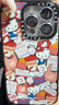 CASETIFY Hello Kitty x CASETiFY 三麗鷗聯(lián)名 貼紙 適用于iPhone16/15/Pro/Max手機(jī)殼 透明黑框Magsafe iPhone 15 Pro 曬單實(shí)拍圖