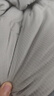 京東京造氧氣格子夏涼被 A類(lèi)抗菌透氣空調被子可機洗纖維夏被 灰1.5x2m 曬單實(shí)拍圖