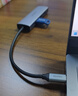 山澤Type-C擴展塢USB-C轉(zhuǎn)千兆網(wǎng)口拓展塢網(wǎng)線RJ45分線轉(zhuǎn)接頭雷電4通用蘋果電腦MacBookPro筆記本HWK1-C 曬單實拍圖